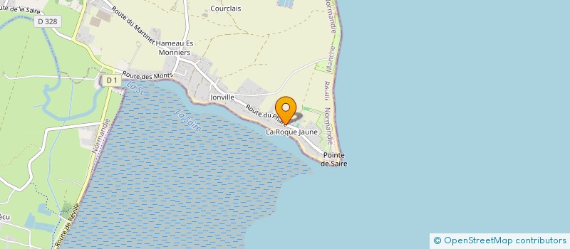 localisation de l'entreprise MONSIEUR JEAN-LUC HYVER  REVILLE