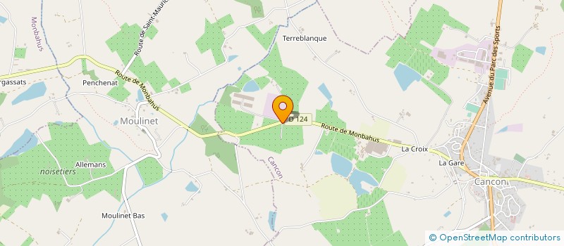 localisation de l'entreprise MONSIEUR JEAN-LUC JAGUENEAU  CANCON