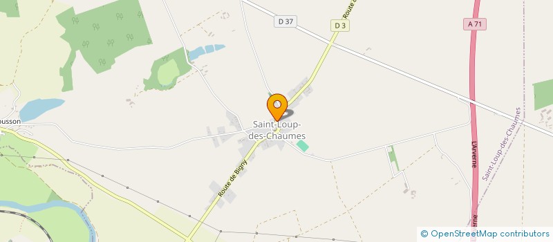 localisation de l'entreprise MONSIEUR JEAN LUC JOZWIK  SAINT-LOUP-DES-CHAUMES
