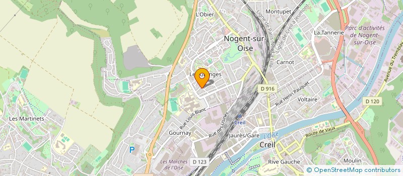 localisation de l'entreprise MONSIEUR JEAN-LUC JUMEL à NOGENT-SUR-OISE