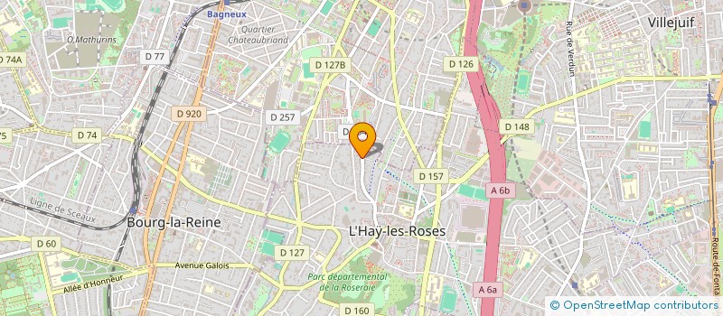 localisation de l'entreprise MONSIEUR JEAN-LUC KANDYOTI SZELY à L'HAY-LES-ROSES
