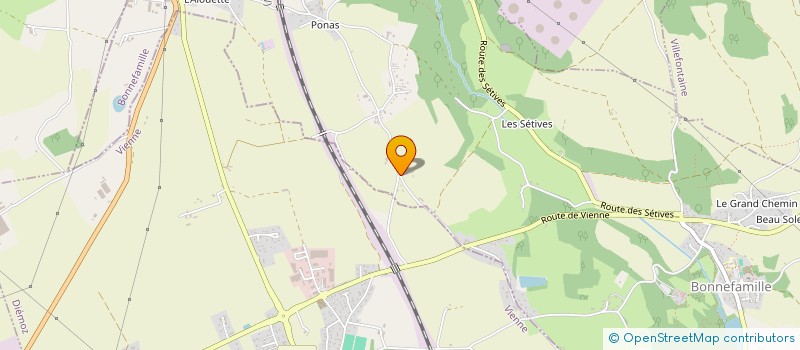 localisation de l'entreprise MONSIEUR JEAN-LUC KEBAILI  BONNEFAMILLE