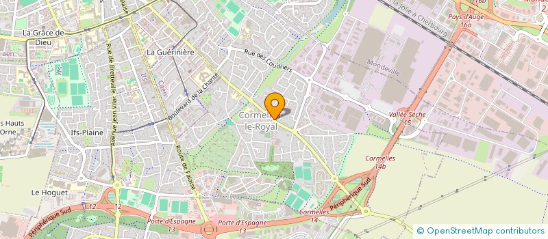 localisation de l'entreprise MONSIEUR JEAN-LUC KERDRAON  CORMELLES-LE-ROYAL