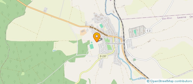 localisation de l'entreprise MONSIEUR JEAN-LUC KIEFER  OERMINGEN