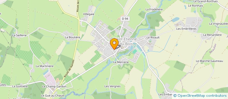 localisation de l'entreprise MONSIEUR JEAN LUC KOZDEBA à SAINT-ETIENNE-DU-BOIS