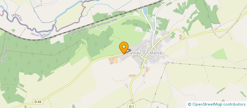 localisation de l'entreprise MONSIEUR JEAN LUC L HUILLIER  VITREY-SUR-MANCE