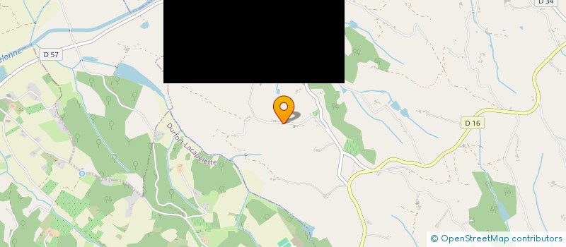 localisation de l'entreprise MONSIEUR JEAN-LUC LABORIE  CAZES-MONDENARD