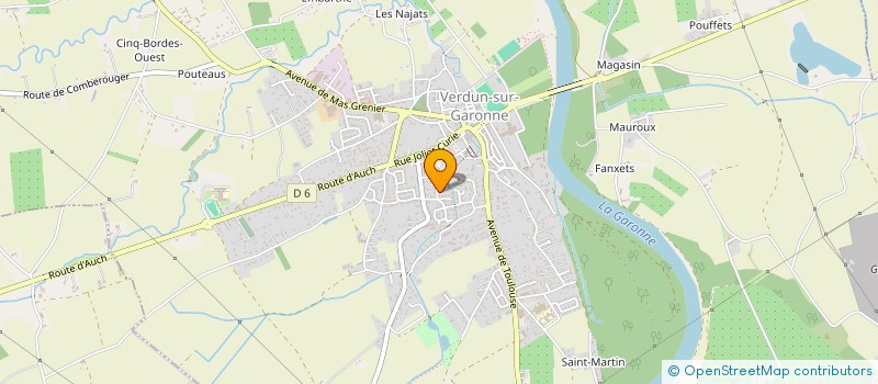 localisation de l'entreprise MONSIEUR JEAN-LUC LABROUE à AUCAMVILLE