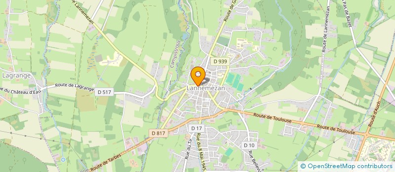 localisation de l'entreprise MONSIEUR JEAN-LUC LAHAILLE  CASTELBAJAC