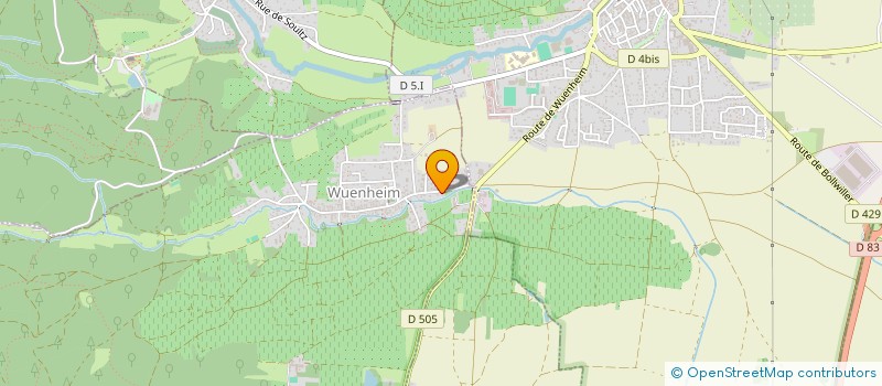 localisation de l'entreprise MONSIEUR JEAN-LUC LALLEMAND  RIMBACHZELL