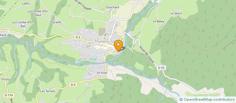 localisation de l'entreprise MONSIEUR JEAN-LUC LALLOUETTE  FILLIERE