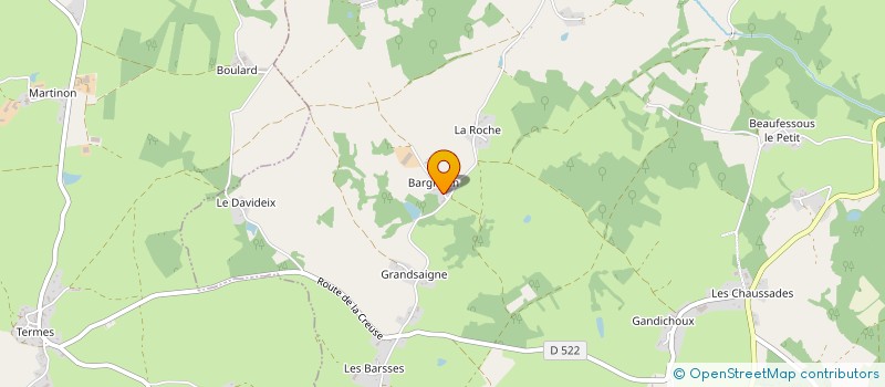 localisation de l'entreprise MONSIEUR JEAN-LUC LAMADON  SAINT-PRIEST-DES-CHAMPS