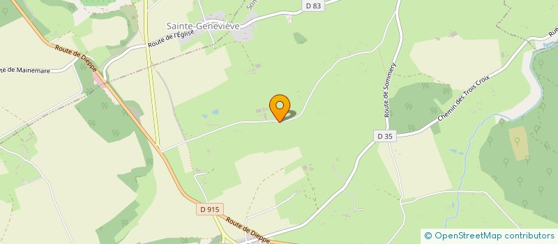 localisation de l'entreprise MONSIEUR JEAN-LUC LAMANT  SOMMERY