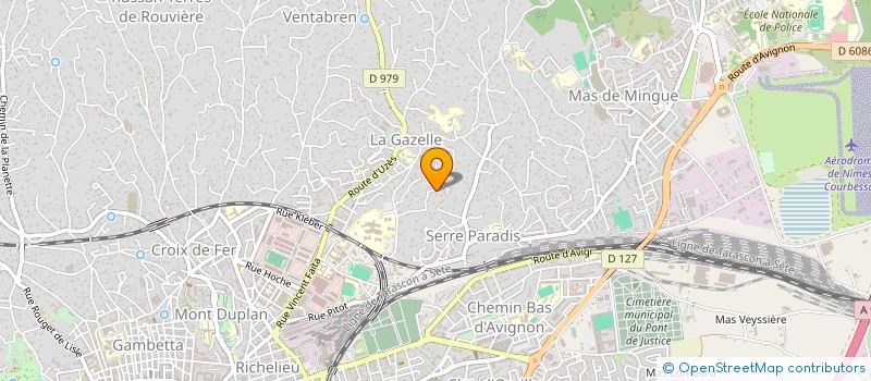 localisation de l'entreprise MONSIEUR JEAN LUC LANCRAY à NIMES