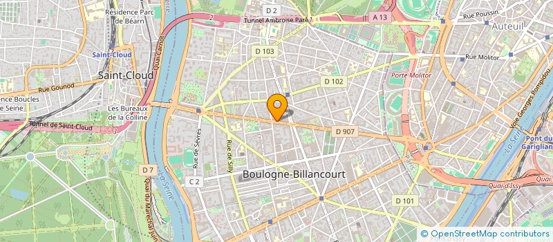 localisation de l'entreprise MONSIEUR JEAN-LUC LANDRIEU à BOULOGNE-BILLANCOURT