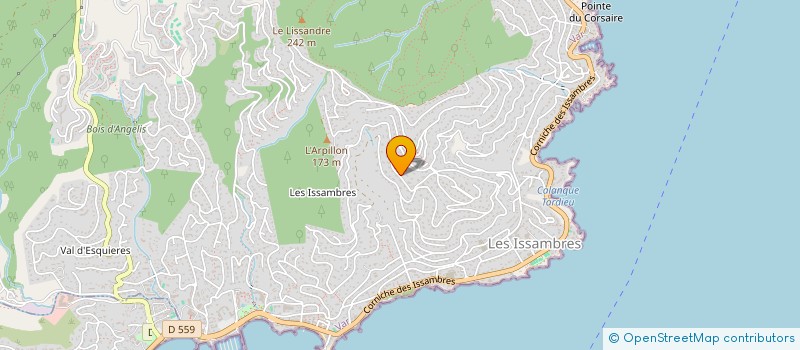 localisation de l'entreprise MONSIEUR JEAN-LUC LASSALLE  ROQUEBRUNE-SUR-ARGENS