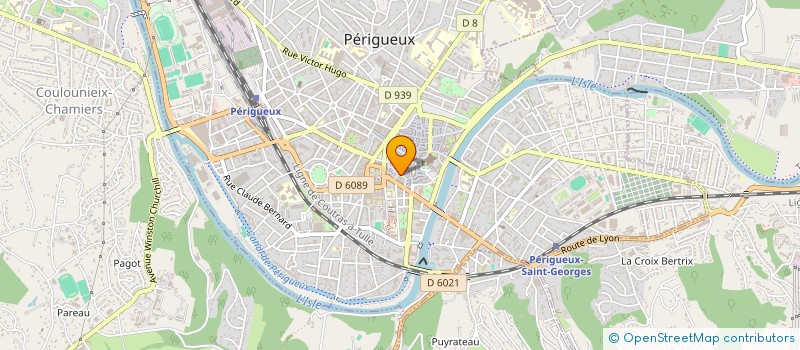 localisation de l'entreprise MONSIEUR JEAN-LUC LAVAUD  PERIGUEUX