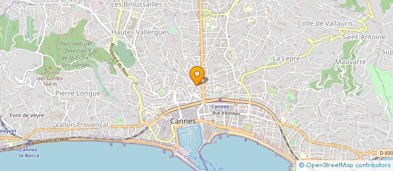 localisation de l'entreprise MONSIEUR JEAN-LUC LAVENNE à CANNES