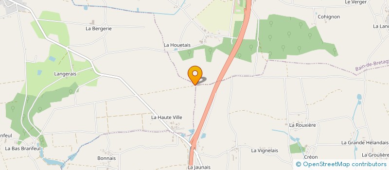 localisation de l'entreprise MONSIEUR JEAN-LUC LE BARS  PLECHATEL