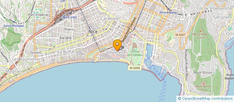 localisation de l'entreprise MONSIEUR JEAN-LUC LE DEUN  NICE