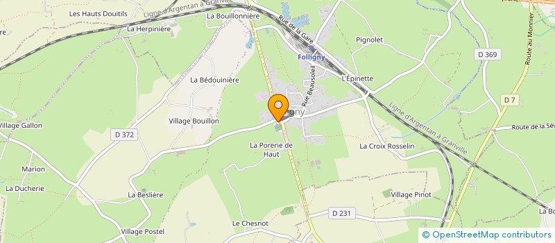 localisation de l'entreprise MONSIEUR JEAN-LUC LEBOURGEOIS  LA LUCERNE D'OUTREMER