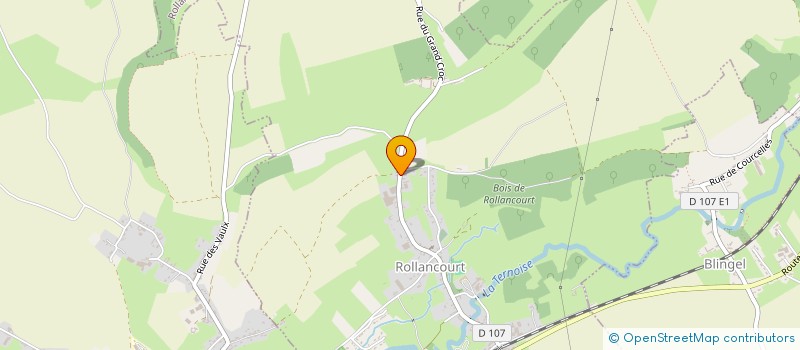 localisation de l'entreprise MONSIEUR JEAN-LUC LEBRUN  ROLLANCOURT