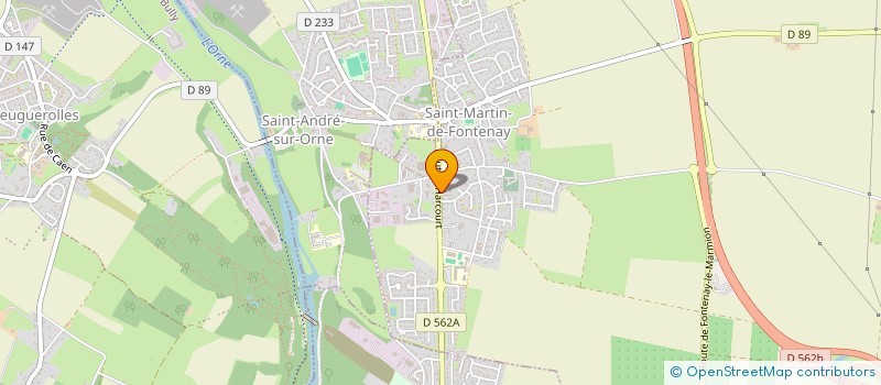 localisation de l'entreprise MONSIEUR JEAN-LUC LECARPENTIER à SAINT-MARTIN-DE-FONTENAY