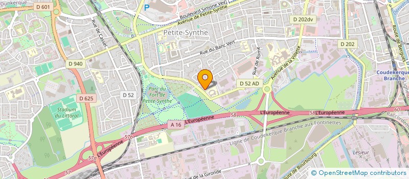 localisation de l'entreprise MONSIEUR JEAN LUC LEDE à DUNKERQUE