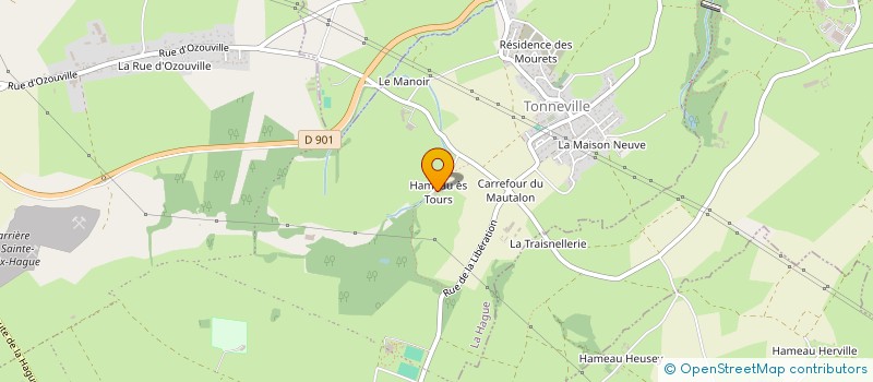 localisation de l'entreprise MONSIEUR JEAN-LUC LEFAIX  LA HAGUE