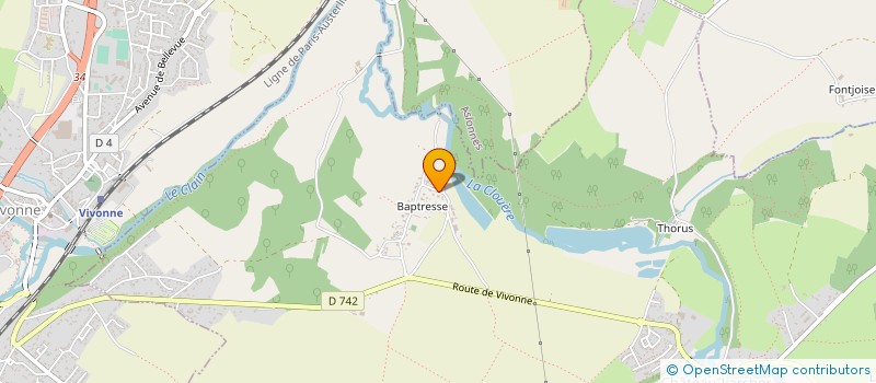 localisation de l'entreprise MONSIEUR JEAN-LUC LEFEBVRE  LA ROCHE-DE-RAME