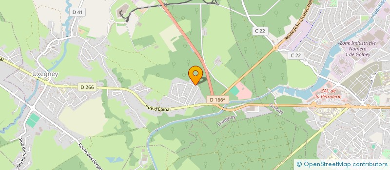 localisation de l'entreprise MONSIEUR JEAN LUC LEMAIRE  UXEGNEY