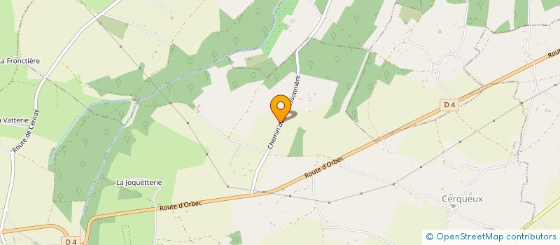 localisation de l'entreprise MONSIEUR JEAN-LUC LETOURNEUR  LISORES