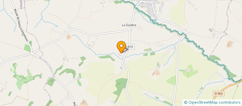 localisation de l'entreprise MONSIEUR JEAN-LUC LEVERRIER à SAINT-BOMER-LES-FORGES