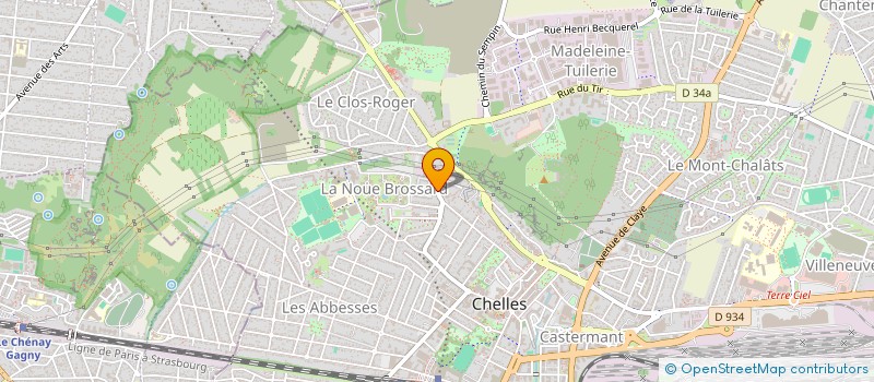 localisation de l'entreprise MONSIEUR JEAN-LUC LOPES à CHELLES