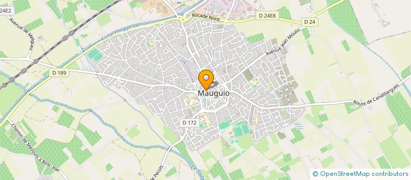 localisation de l'entreprise MONSIEUR JEAN-LUC LOPEZ Y CHUECOS  MAUGUIO