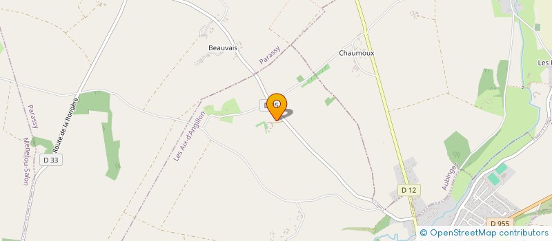 localisation de l'entreprise MONSIEUR JEAN-LUC LORILLOT  LES AIX-D'ANGILLON