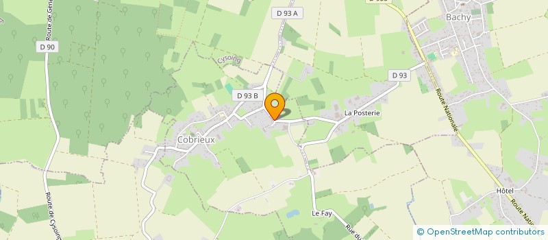 localisation de l'entreprise MONSIEUR JEAN-LUC LOUF à COBRIEUX