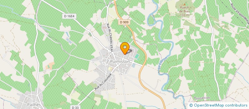 localisation de l'entreprise MONSIEUR JEAN LUC LOUVIOT  PUIMISSON