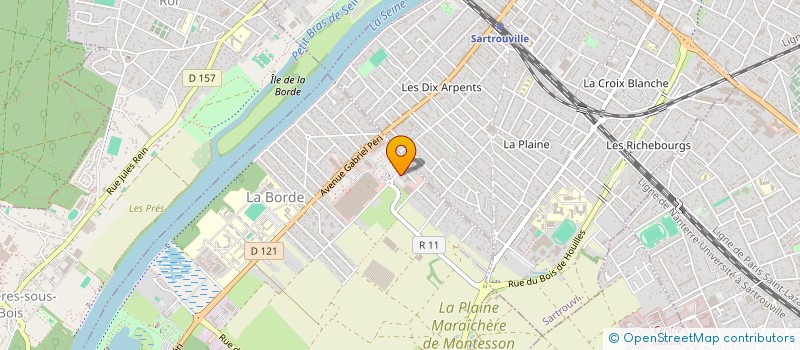 localisation de l'entreprise MONSIEUR JEAN-LUC MAHOROMEZA  MONTESSON