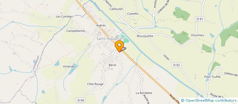 localisation de l'entreprise MONSIEUR JEAN-LUC MALY  SAINT-NAUPHARY