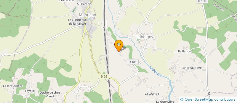 localisation de l'entreprise MONSIEUR JEAN-LUC MANGUY à LONDIGNY
