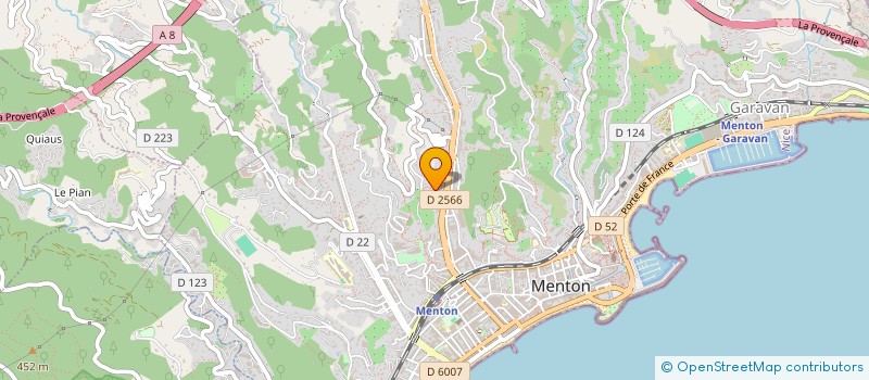 localisation de l'entreprise MONSIEUR JEAN-LUC MARCHAL à MENTON