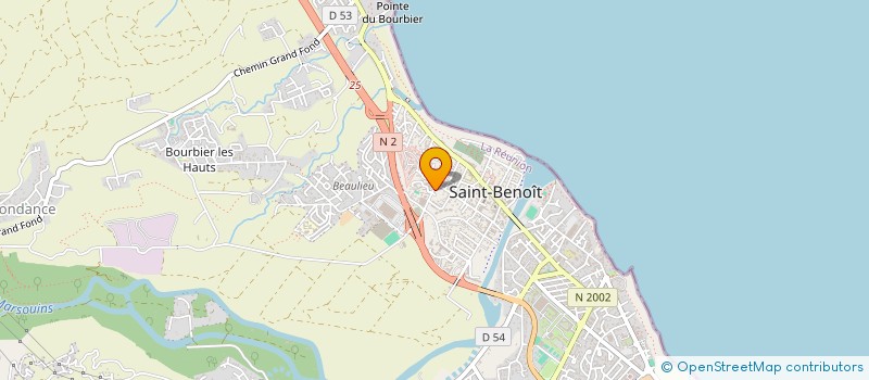 localisation de l'entreprise MONSIEUR JEAN-LUC MARDAYE à SAINT-BENOIT