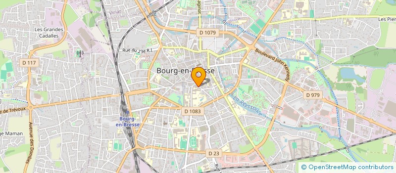 localisation de l'entreprise MONSIEUR JEAN-LUC MARICHY à BOURG-EN-BRESSE