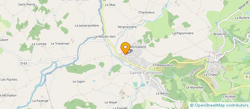 localisation de l'entreprise MONSIEUR JEAN-LUC MARTEL à SAINTE-CATHERINE