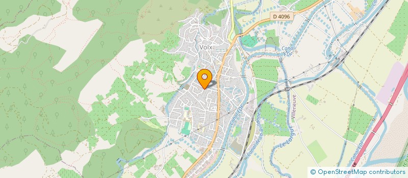 localisation de l'entreprise MONSIEUR JEAN-LUC MARTINEZ  VOLX