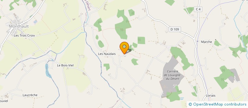 localisation de l'entreprise MONSIEUR JEAN-LUC MARY à SAINT-GEORGES-DE-REINTEMBAULT