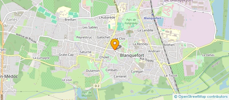 localisation de l'entreprise MONSIEUR JEAN-LUC MATHIAUD à BLANQUEFORT