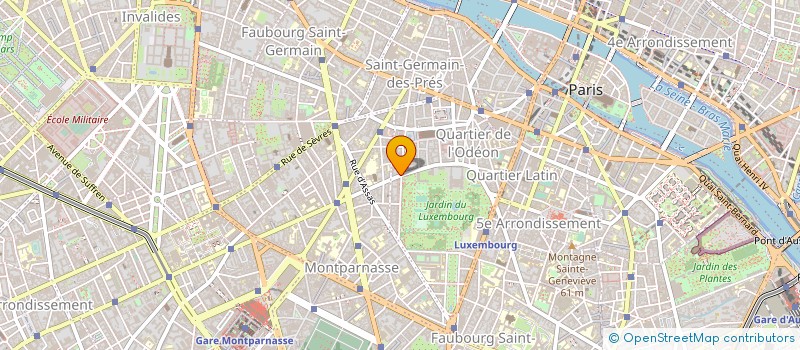 localisation de l'entreprise MONSIEUR JEAN-LUC MATHON à PARIS