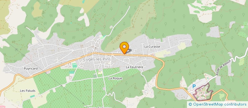 localisation de l'entreprise MONSIEUR JEAN-LUC MATRONE  CUGES-LES-PINS